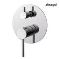 Clearance - COMO Shower Bath Wall Mixer with Divertor Chrome - Tapware