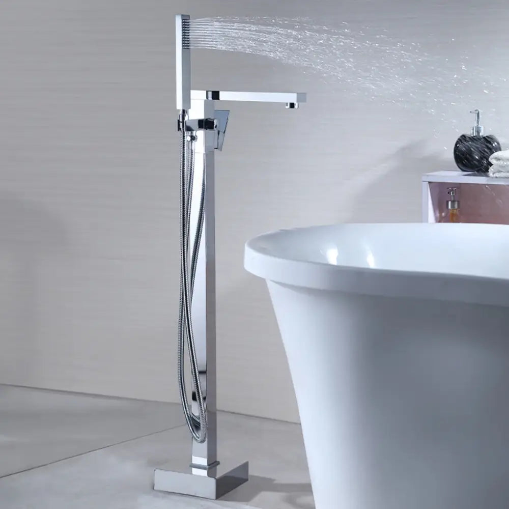 Clearance - Viva Freestanding Bath Mixer with shower Chrome - Tapware