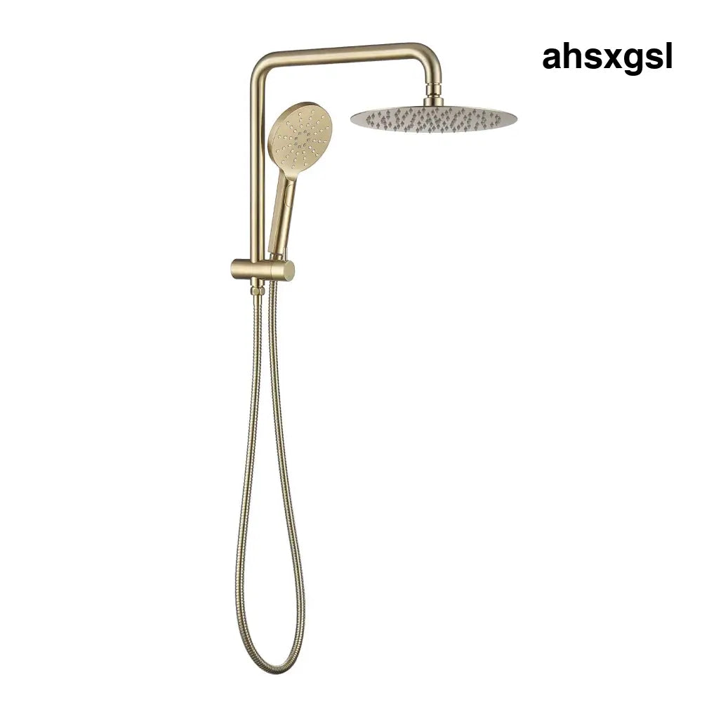 CLIO Compact Rain Shower Brushed Gold - Showers