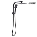 VIVA Compact Rain Shower Square Matte Black - Showers